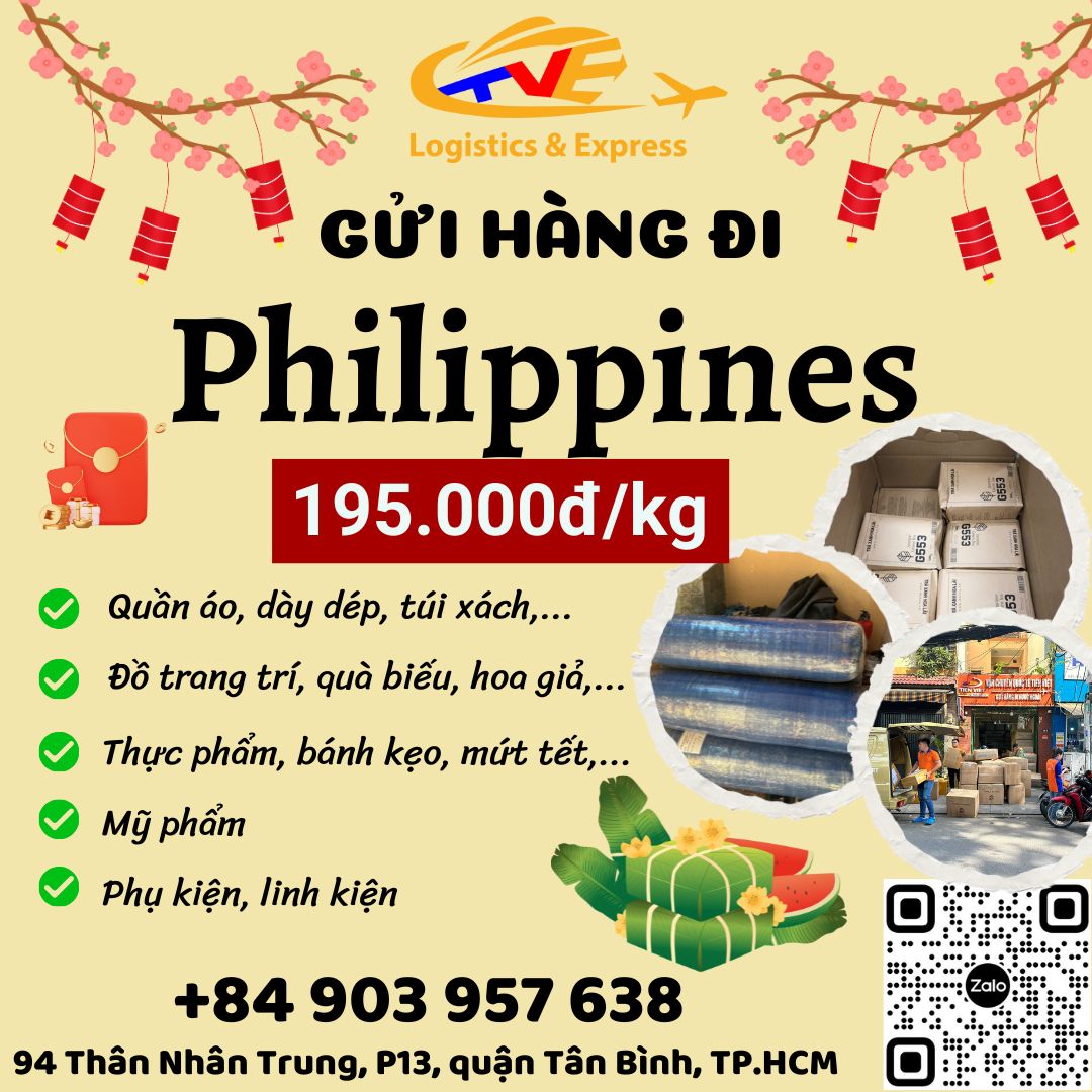 Gửi hàng đi Philippines- Tiến Việt Express